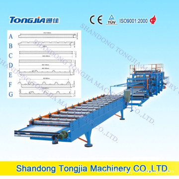 Color-Steel Sandwich Panel Production Line